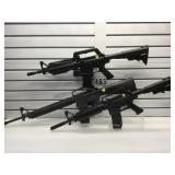 LOT OF 3 PLASTIC PROP RIFLES - 2 ARE AIRSOFT LOT OF 3 PLASTIC PROP RIFLES - 2 ARE AIRSOFT