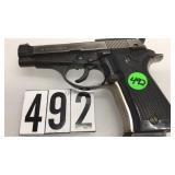 Plastic M-84 Automatic cal. 9 short handgun