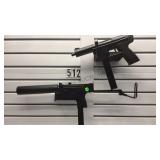 2 BLANK ASSAULT REPLICA GUNS PLASTIC/METAL