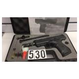 FULL AUTO GAS ALARM BLANK PISTOL W/ CASE FULL AUTO GAS ALARM BLANK PISTOL W/ CASE