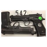 PAIR OF METAL BB PISTOLS