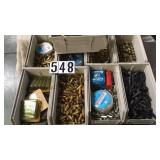 LARGE LOT OF ASSORTED BLANK AMMO - .308, .45,