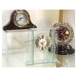 COLLECTION OF CLOCKS, A