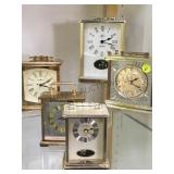 COLLECTION OF CARRIAGE CLOCKS,HOWARD MILLER,