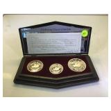 RARE UNCIRCULATED CEASARS .999 PURE SILVER TOKENS