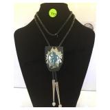 HANDMADE RARE VINTAGE 'MUDHEAD' BOLO TIE
