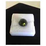 7.55 CARAT  ROUND GREEN NATURAL SAPPHIRE