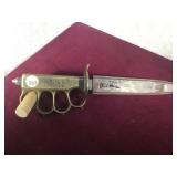 U.S. 1918 L.F &C TRENCH KNIFE WITH SHEATH