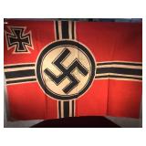 WWII NAZI FLAG APPROXIMATELY 14x19