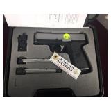 KAHR ARMS MOD P40 PISTOL 40 CAL NIB BACKROUND