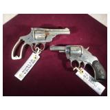 PAIR OF REVOLVERS - ONE IVER JOHNSON REVOLVER 38