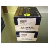 2 BOXES OF 500 S&W MAG AMMO