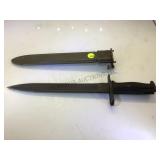 WWII M-1 GARAND BAYONET WITH SHEATH