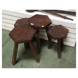 GROUP OF MIDDLE EASTERN TABLES