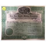 GOLD & SILVER MINE STOCK CERTIFIACTES