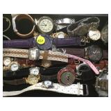 TRAY LOT OF MEN'S & WOMEN'S WATCHES