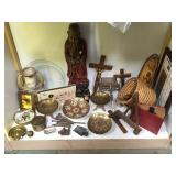 SHELF LOT INCLUDING, ASIAN, GRECIAN, INDIAN,