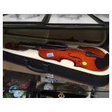 FULL SIZED NATURAL ACOUSTIC VIOLIN/FIDDLE