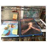 2'D SHELF FRAMED CONCERT POSTERS