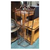 CORNER METAL PLANT STAND