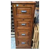 4 DRAWER LOCKING FILING CABINET WITH KEYS