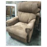 BROWN LAZY BOY ROCKNG RECLINER