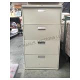 4 DRAWER METAL FILE CABINET