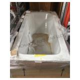 WHITE RECTANGULAR MTI BATH TUB