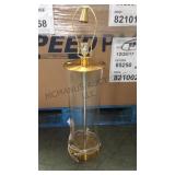 9 LAMPS WITH GLASS BASES