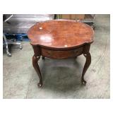 ROUND WOOD OCCASIONAL TABLE