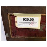 ANTIQUE VICTORIAN WALNUT TOWEL RACK WITH ANTIQUE VICTORIAN WALNUT TOWEL RACK WITH