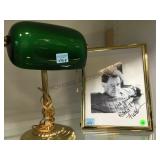 AUTOGRAPHED PHOTO OF EDDIE FISHER AND A BANKERS AUTOGRAPHED PHOTO OF EDDIE FISHER AND A BANKERS