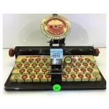 VINTAGE MARX METAL DIAL TYPEWRITER VINTAGE MARX METAL DIAL TYPEWRITER
