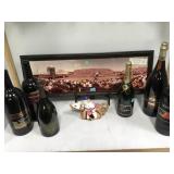 FRAMED PICTURE OF ALAN KING TENNIS CLASSIC & FRAMED PICTURE OF ALAN KING TENNIS CLASSIC &