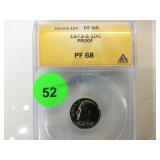 1972-S PROOF PF68 , 10 CENT 1972-S PROOF PF68 , 10 CENT