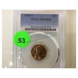 1969-S PCGS MS65RD 1 CENT