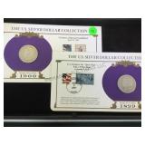 1899 & 1900 MORGAN DOLLARS'THE U.S. SILVER DOLLAR 1899 & 1900 MORGAN DOLLARS'THE U.S. SILVER DOLLAR
