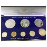 1976 REPUBLIC OF THE PHILIPPINES PROOF SET 1976 REPUBLIC OF THE PHILIPPINES PROOF SET