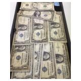 2001 $5 FRN & 9 $1 SILVER CERTIFICATES 2001 $5 FRN & 9 $1 SILVER CERTIFICATES