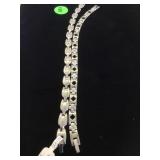 STAINLESS STEEL KALIFANO BRACELETS WITH CLEAR STON STAINLESS STEEL KALIFANO BRACELETS WITH CLEAR STON