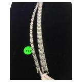 A PAIR OF KALIFANO STAINLESS STEEL BRACELETS A PAIR OF KALIFANO STAINLESS STEEL BRACELETS