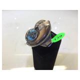 HEAVY STERLING NATIVE AMERICAN BEAR CLAW RING HEAVY STERLING NATIVE AMERICAN BEAR CLAW RING