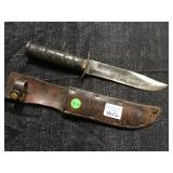 USMC KA-BAR CAMILLUS KNIFE WITH SHEATH USMC KA-BAR CAMILLUS KNIFE WITH SHEATH