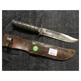 USMC KA-BAR CAMILLUS KNIFE WITH SHEATH