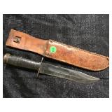 USMC CAMILLUS KNIFE WITH SHEATH USMC CAMILLUS KNIFE WITH SHEATH