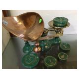 VINTAGE METAL & CAST IRON BALANCE SCALE VINTAGE METAL & CAST IRON BALANCE SCALE