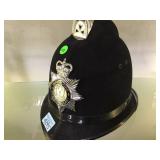 VINTAGE DERBYSHIRE CONSTABULARY HELMET VINTAGE DERBYSHIRE CONSTABULARY HELMET