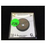 1854 BRAIDED HAIR LIBERTY LARGE CENT 1854 BRAIDED HAIR LIBERTY LARGE CENT