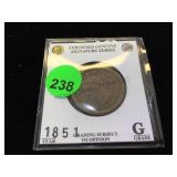 1851 BRAIDED HAIR LIBERTY LARGE CENT 1851 BRAIDED HAIR LIBERTY LARGE CENT