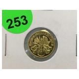 1997 200 SCHILLING GOLD COIN, (1/10 OZ ) 1997 200 SCHILLING GOLD COIN, (1/10 OZ )
